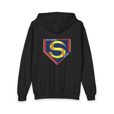 Youth Stingers Softball Graphic Full-Zip Hooded Sweatshirt Jacket