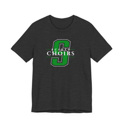 Adult Unisex Dublin Scioto Choirs Classic Logo Graphic Short Sleeve Soft Tee