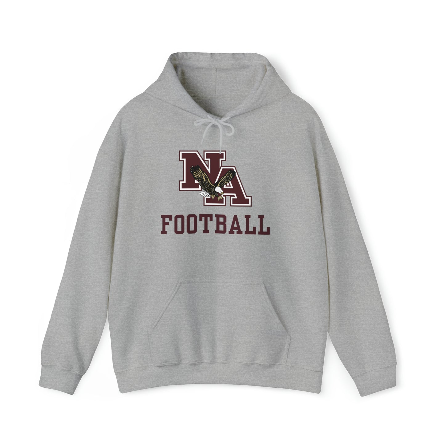 Adult Unisex Football Classic Logo Graphic Hoodie - New Albany Eagles