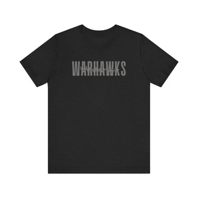 Adult Unisex Westerville Central Warhawks Spirit Script Graphic Short Sleeve Soft Tee