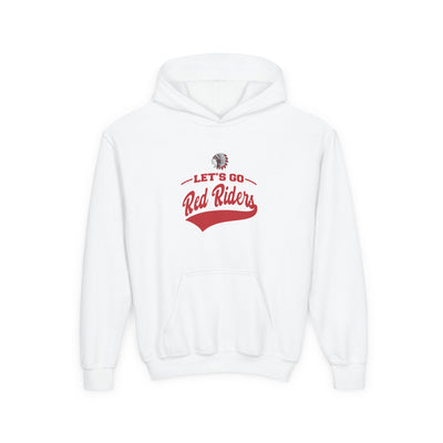 Youth Let's Go Red Riders Graphic Hoodie