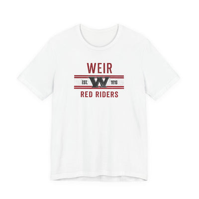 Adult Unisex Weirton Distressed Heritage Graphic Short Sleeve Bella + Canvas Soft Tee