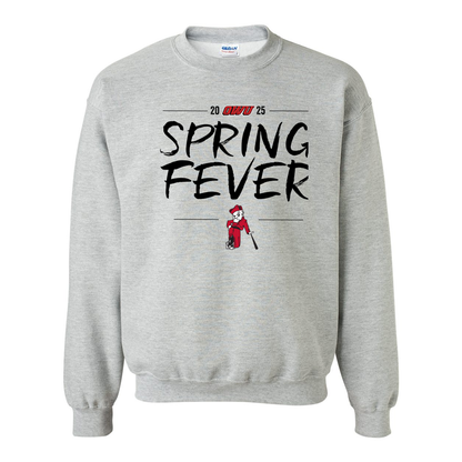 Adult Unisex OWU Spring Fever Baseball Graphic Sweatshirt - Ohio Wesleyan University