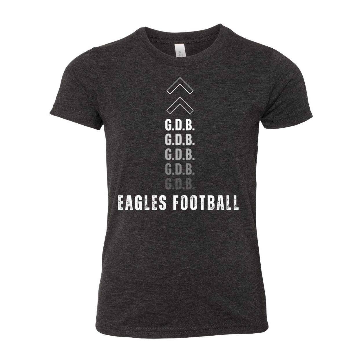 Youth Super Soft GDB Eagles Football Short Sleeve Graphic Tee