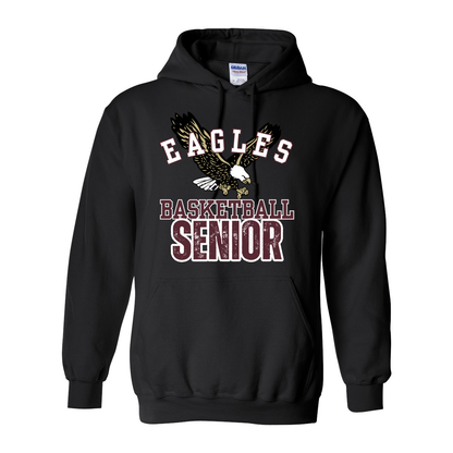 Adult Unisex Flying Eagle Basketball Senior Graphic Hoodie