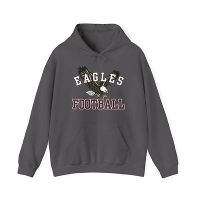 Adult Unisex Flying Football Eagle Graphic Hoodie