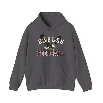 Adult Unisex Flying Football Eagle Graphic Hoodie