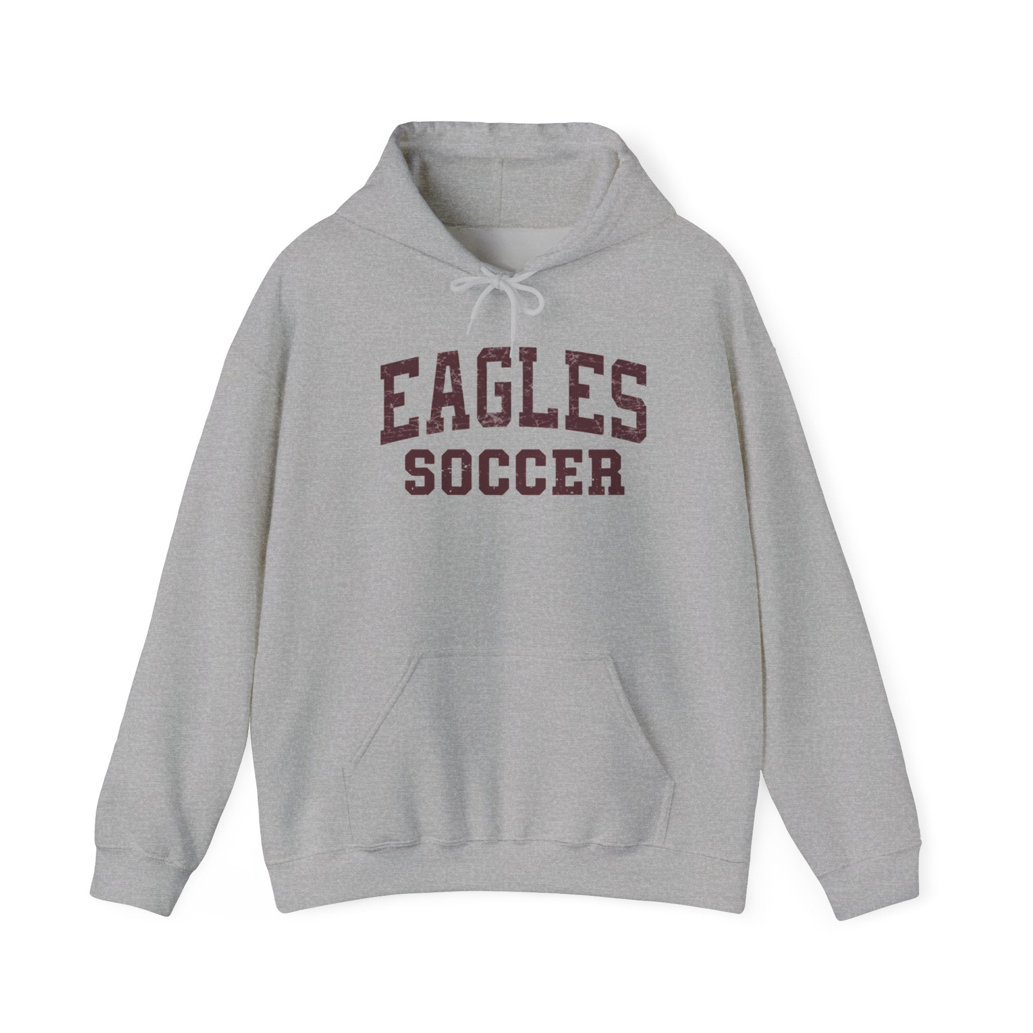 Adult Unisex New Albany Eagles Soccer Vintage Distressed Graphic Hoodie