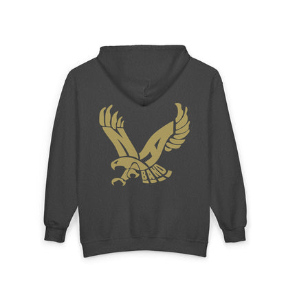 Adult Unisex NAHS Marching Band Eagle Graphic Full-Zip Sweatshirt