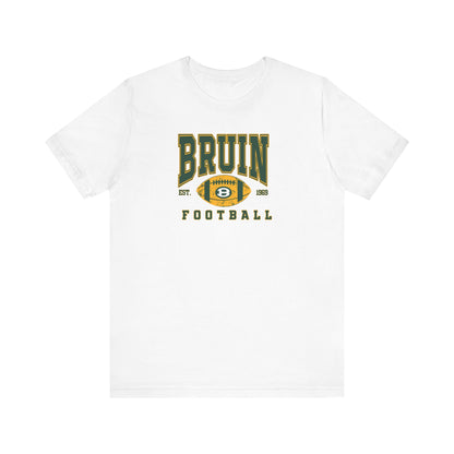 Adult Unisex Bruin Football Heritage Graphic Short Sleeve Soft Tee