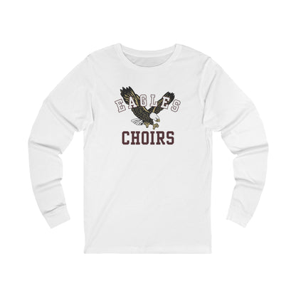 Adult Unisex Flying Choirs Eagle Graphic Long Sleeve Soft Tee