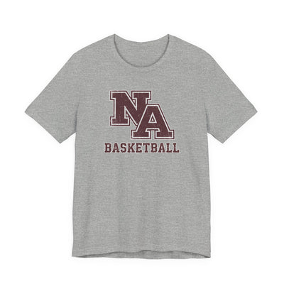 Adult Unisex New Albany Basketball Vintage Vibe Logo Graphic Short Sleeve Soft Tee