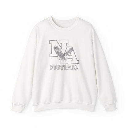 Adult Unisex New Albany Tonal Football Logo Graphic Sweatshirt