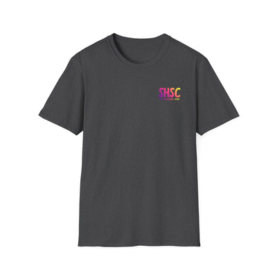 Adult Unisex South Hills Swim Club SHSC Ombre Graphic Short Sleeve Gildan Softstyle Tee