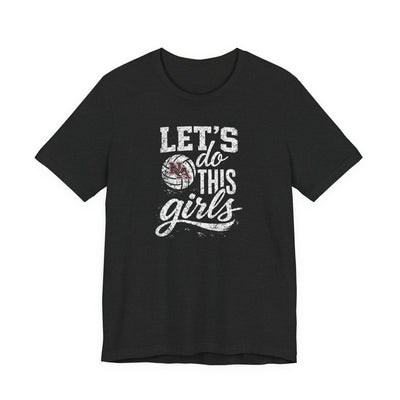 Adult Unisex New Albany Eagles Let's Do This Girls Graphic Short Sleeve Soft Tee