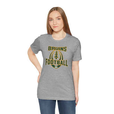 Adult Unisex Bruin Ultimate Football Graphic Short Sleeve Soft Tee
