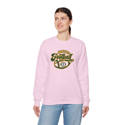 Adult Unisex Bruin Script Football Graphic Sweatshirt