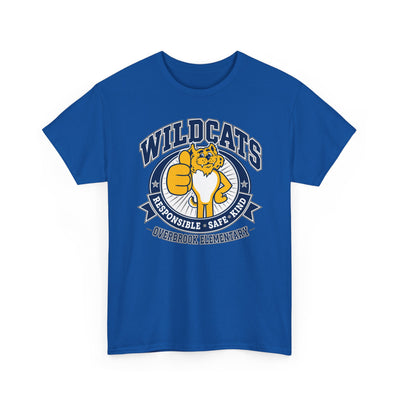Adult Unisex Overbrook Elementary Wildcat Way Graphic Gildan Classic Tee
