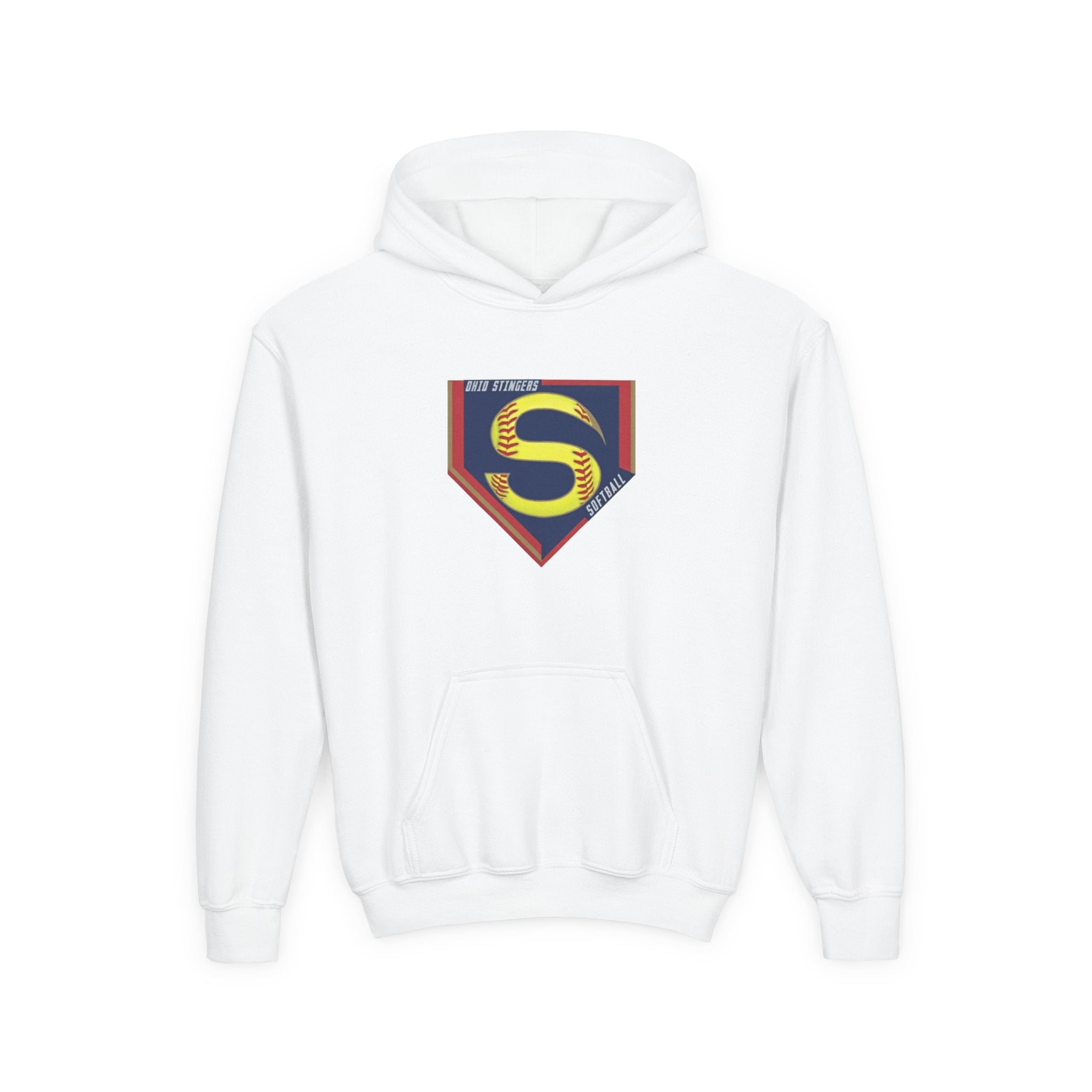 Youth Stingers Softball Logo Graphic Hoodie