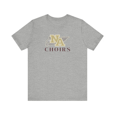 Adult Unisex NA Choirs Classic Logo Graphic Short Sleeve Soft Tee