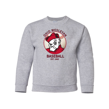 Youth 1842 Bishops Baseball Graphic Sweatshirt - Ohio Wesleyan University