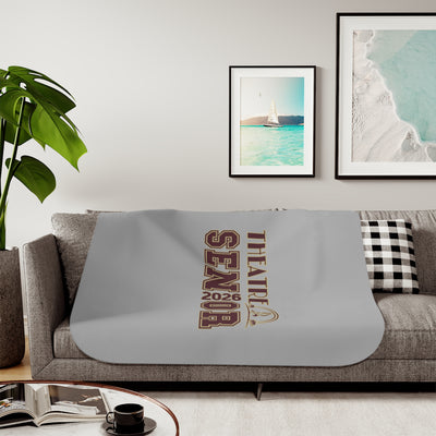 New Albany Theatre Senior Graphic So-Soft Sherpa Blanket