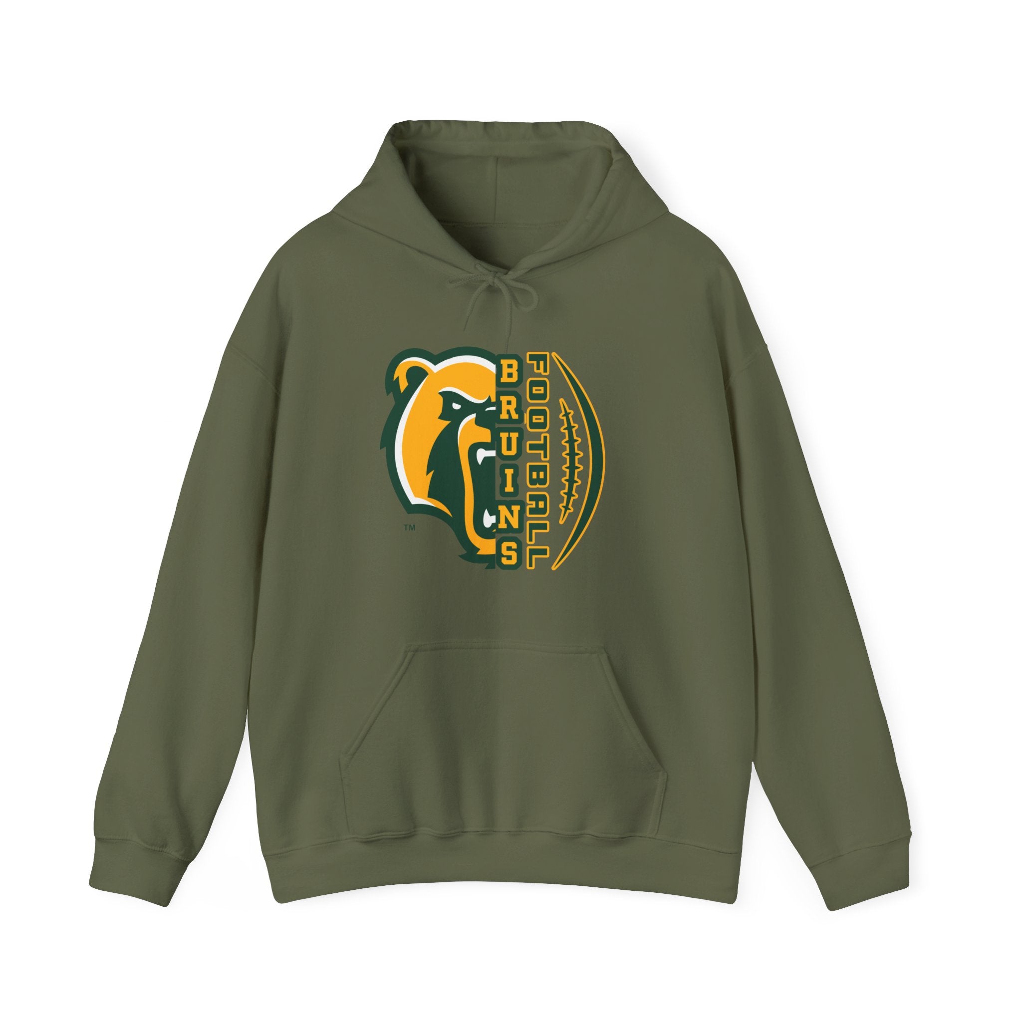 Adult Unisex Epic Bruin Football Graphic Graphic Hoodie