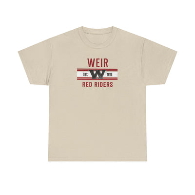 Adult Unisex Weirton Distressed Heritage Graphic Short Sleeve Gildan Heavy Tee
