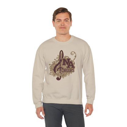 Adult Unisex Floral Medley Choirs Graphic Sweatshirt