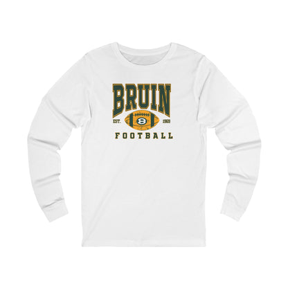 Adult Unisex Bruin Football Heritage Graphic Long Sleeve Soft Tee