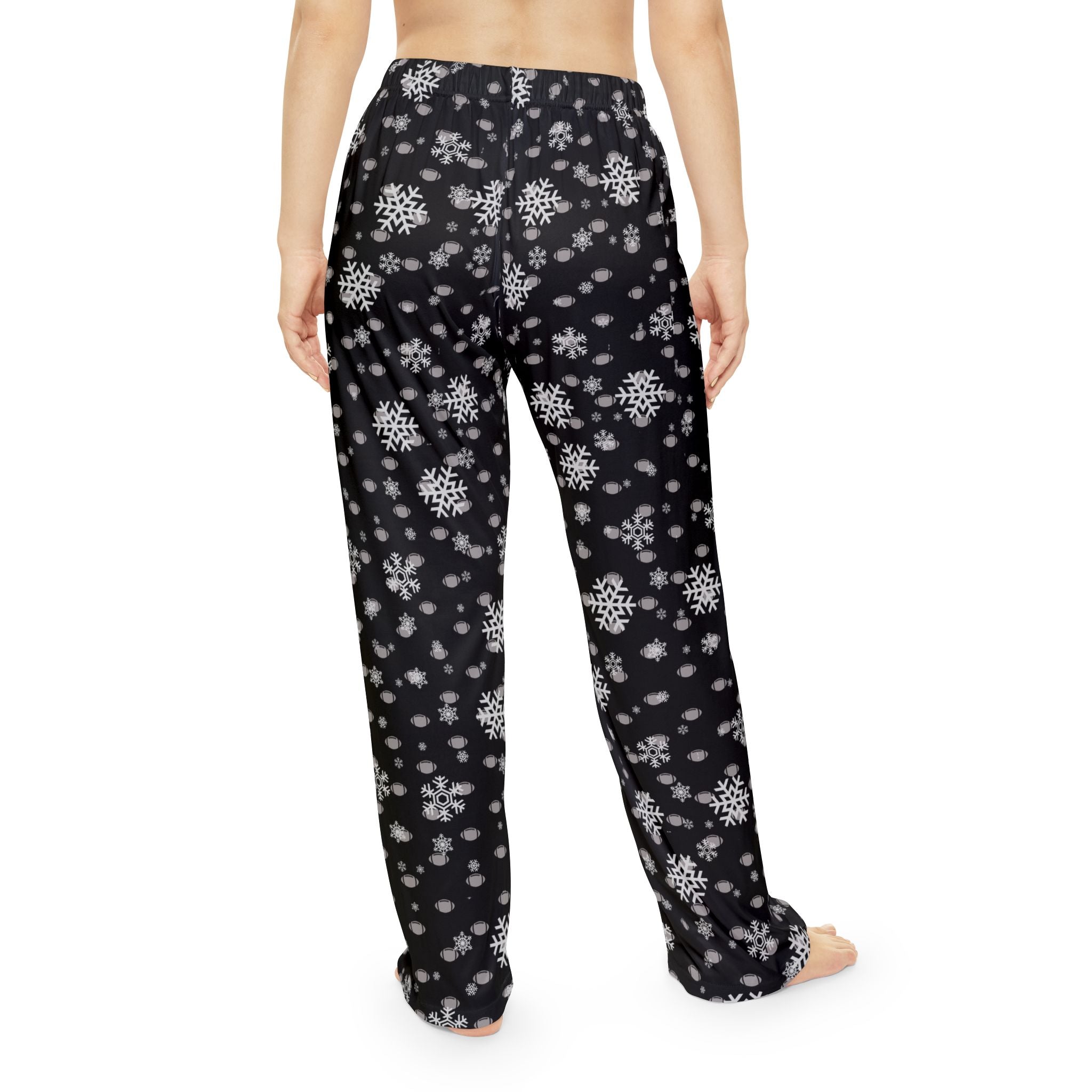 Women's Westerville Central Football Snowflake Spirit Super Soft Pajama Pants