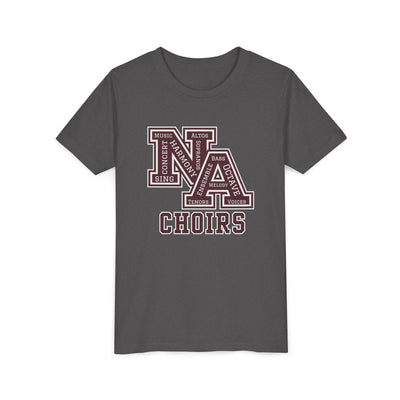 Youth Choirs Words NA Logo Graphic Short Sleeve Soft Tee