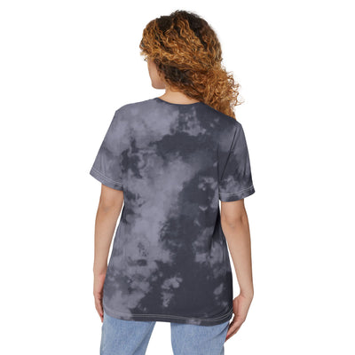 Adult Unisex Distressed Eagles Graphic Tie-Dyed Short Sleeve Tee