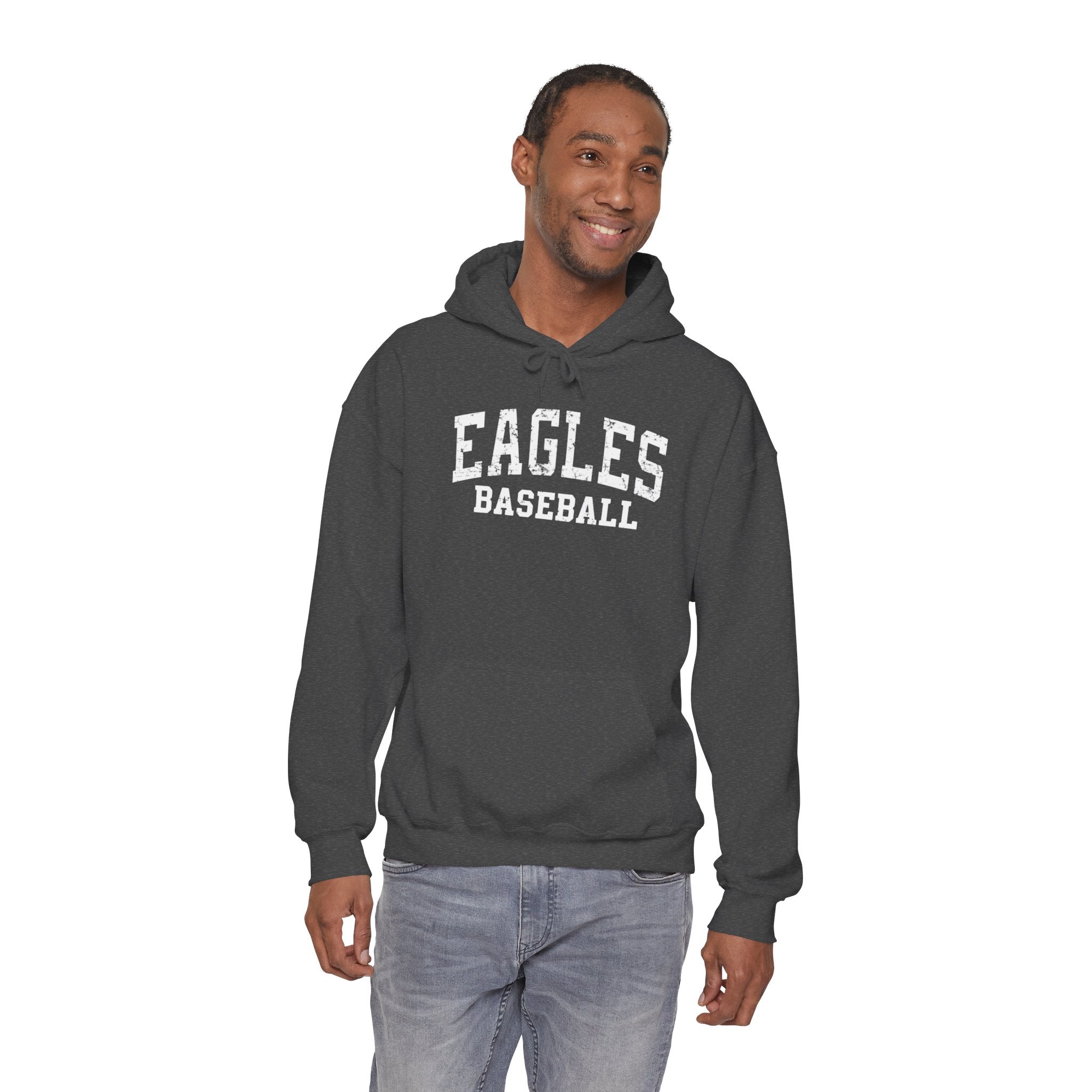 Adult Unisex New Albany Eagles Baseball Vintage Distressed Graphic Hoodie