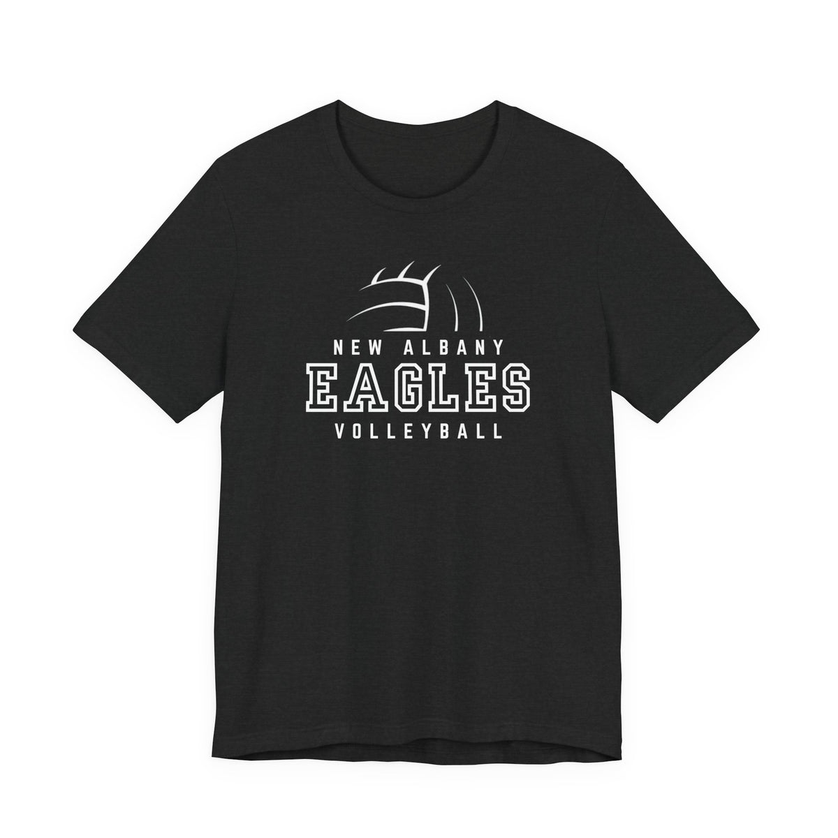 Copy of New Albany Eagles Volleyball Vintage Distressed Graphic Short Sleeve Soft Tee