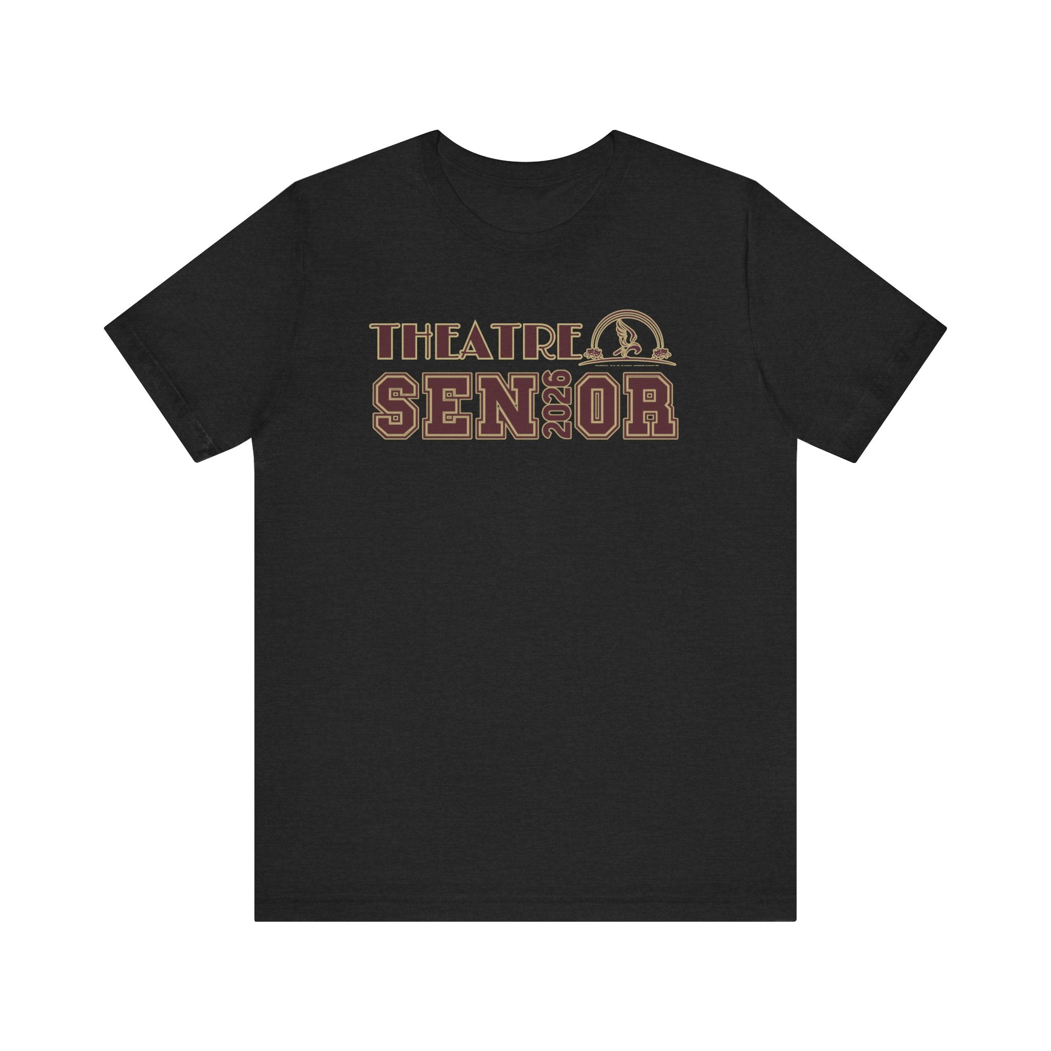 Adult Unisex Theatre Senior Graphic Short Sleeve Soft Tee