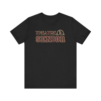 Adult Unisex Theatre Senior Graphic Short Sleeve Soft Tee