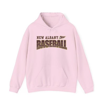 Adult Unisex Eagles Line Drive Baseball Graphic Hoodie