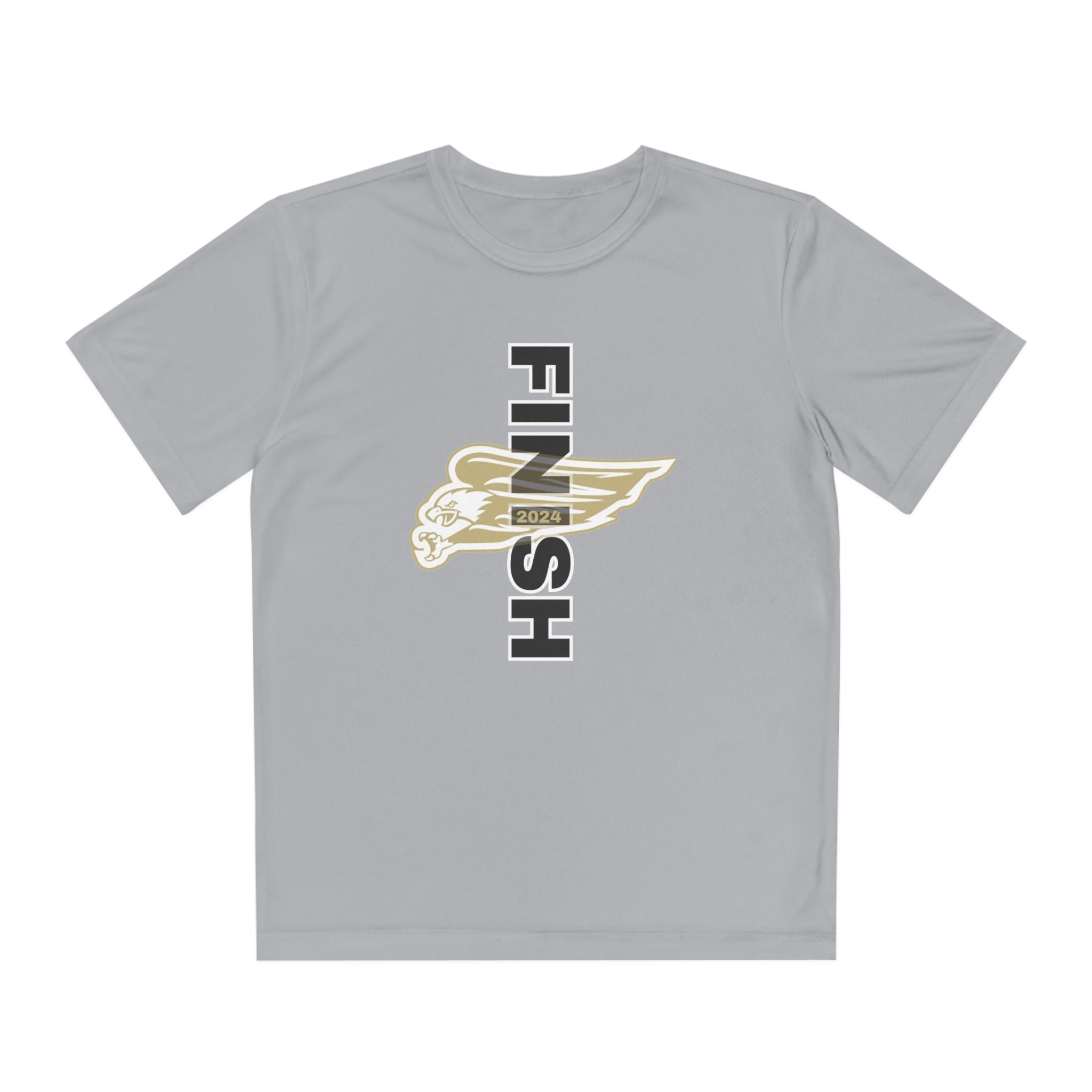 Youth Performance Football Finish Short Sleeve Graphic Tee