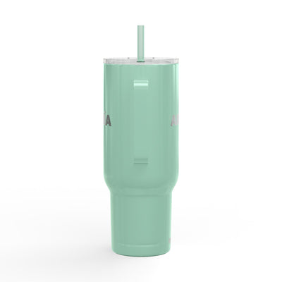 Ahkia Logo Engraved 40oz Insulated Tumbler with Lid