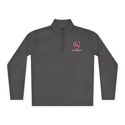 Adult Unisex Columbus Academy Ice Hockey Logo Sport-Tek Quarter Zip Pullover
