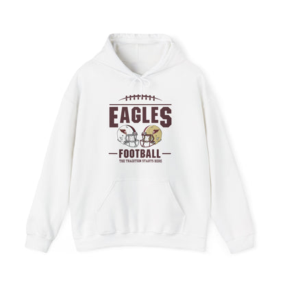 Adult Unisex Eagles Tradition Football Graphic Hoodie