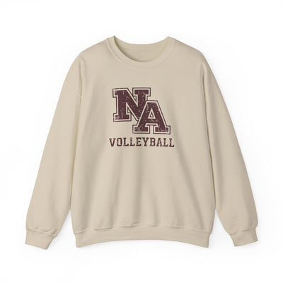 Adult Unisex New Albany Volleyball Vintage Vibe Logo Graphic Sweatshirt