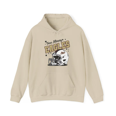 Adult Unisex New Albany Eagles Football Pride Graphic Hoodie