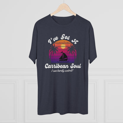 Adult Unisex Carribean Soul Super Soft Short Sleeve Tee