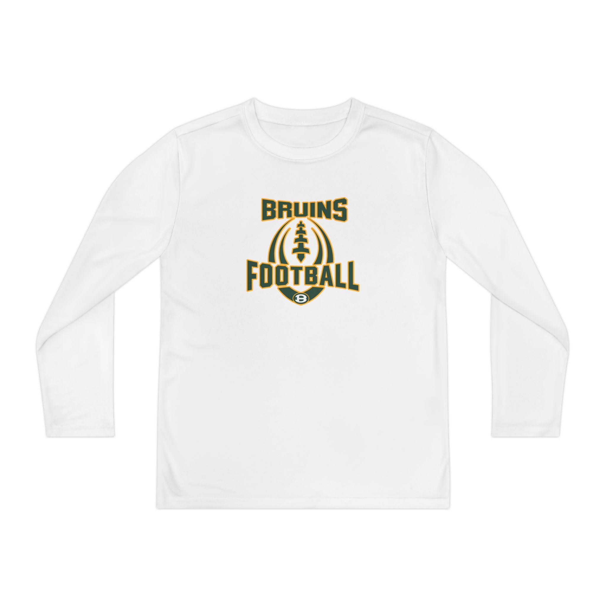 Youth Bruin Ultimate Football Graphic Competitor Performance Long Sleeve Tee