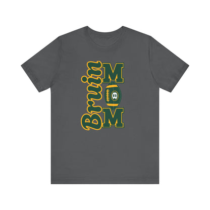 Adult Unisex Bruin Football Mom Graphic Short Sleeve Soft Tee