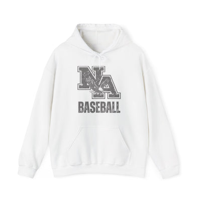 Adult Unisex Vintage Faded Logo Baseball Graphic Hoodie