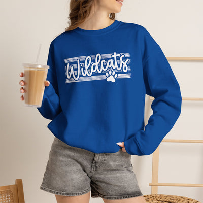 Adult Unisex Overbrook Elementary Wildcats Spirit Graphic Sweatshirt