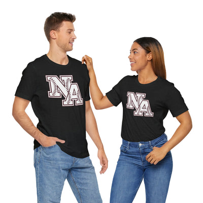 Adult Unisex Baseball Stitches Classic Logo Graphic Short Sleeve Soft Tee